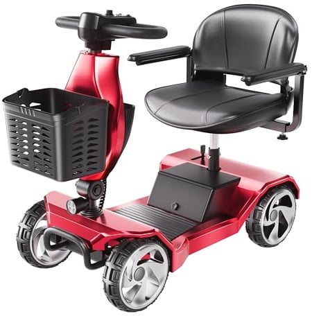 2026 Folding Mobility Scooter for Seniors & Adults, 8mph, 25 Stone