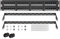 Cat6 Panneau De Brassage, Rj45 Port De CâBle RéSeau Prise Droite Cadre De Gestion De Cable, Transmission Stable à Grande Vitesse, Durable, pour Le Bureau Et L'Industrie Etc (48 Port 2U Rack)