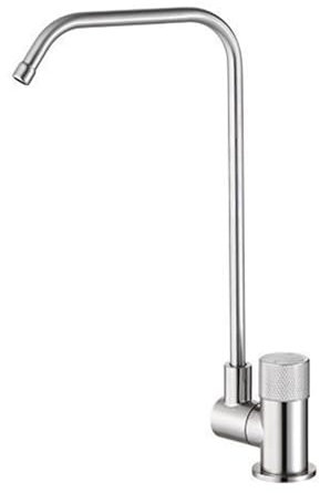 YIHANSS Trinkwasserhahn, Trinkwasser -Wasserhahn drehbarer Messing, Pistole grau