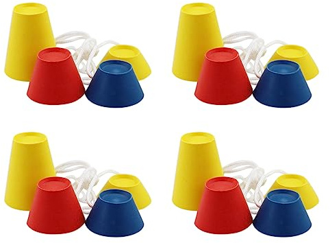 16 Unidades Jumbo - Tees de Golf de Goma, Tees de Golf de Invierno de Goma, Invierno tee de Golf Caucho, Diferentes Alturas y Multicolor, para días Helados, Interiores