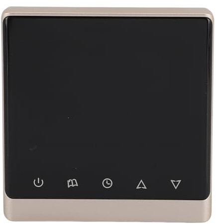 Luocute Digital Smart Thermostat, 25A LCD -Bildschirm Smart Home Thermostat Temperatur Controller mit Speicherfunktion für Raumheizung