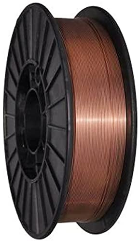 Filo MIG solido ER70S-6 da 0,8/1,0/1,2 mm compatibile con la saldatrice TL-200M TL-250M(5kg,0.8mm)