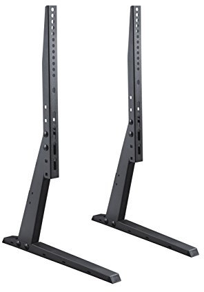 Puremounts PM-TVS-02 65 Independiente Negro Soporte de Mesa para Pantalla Plana - Soporte para televisor (Independiente, 35 kg, 81,3 cm (32), 165,1 cm (65), 600 x 400 mm, Negro)