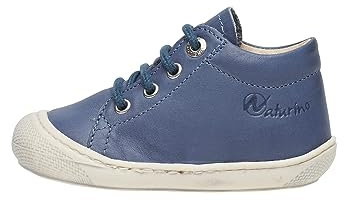 Naturino Cocoon-Lauflernschuhe aus Nappaleder azurblau 22