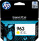 HP 963 (3JA25AE) Gelb Original Druckerpatrone für HP OfficeJet Pro 9010, 9012, 9015, 9016, 9019, 9020, 9022, 9025