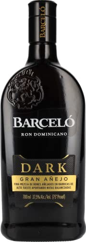 Barceló Gran Añejo Dark Ron Dominicano 37,5% Vol. 0,7l
