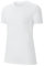 Nike Damen W Nk Park20 Tee T-Shirt, Weiß/Schwarz, XS EU