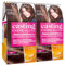 2x L'Oréal Paris Tinta Capelli Casting Creme Gloss, senza Ammoniaca per una Fragranza Piacevole, 513 Castano Iced-Choco - 2 tinte