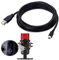 ienza Long 10FT Mini-B USB Cable Cord Wire for HyperX Quadcast USB Condenser Gaming Microphone (Note: Not for QuadCast S, Not Compatible with All HyperX Microphones, Please See Product Pictures)