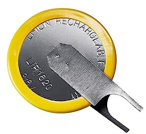 Lot de 5 piles LIR1620 pour CMOS BIOS ordinateur carte mère 3,6 V