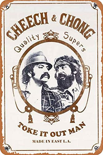 Filmplakate Cheech and Chong Zig Zag Blechschild 20,3 x 30,5 cm