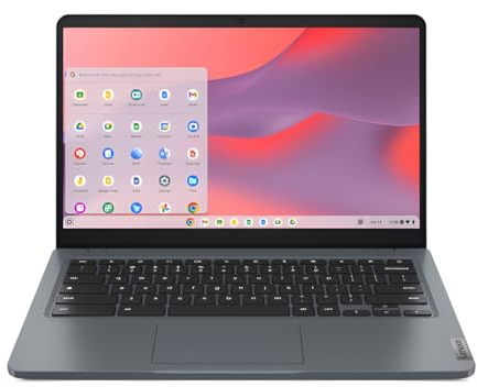 Lenovo 14e Chromebook Gen 3 14 FHD Laptop | Intel N200 | 8GB RAM | 128GB Storage | Wi-Fi | Backlit KB | Chrome OS, Grey (82W60006UK)