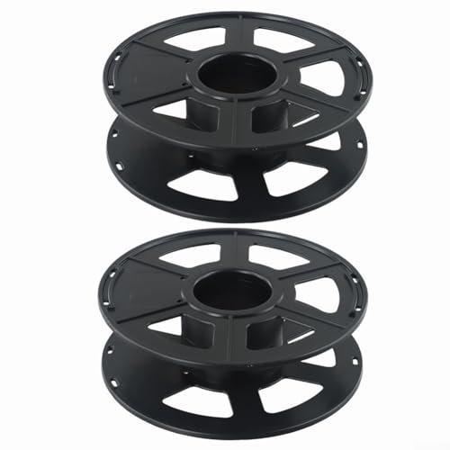 EpheyFIF Leere Kabeltrommel, Kabeltrommel, leere Kabelwickeltrommel für Lichter, Seil, Kabel, Filament (2 Stück)