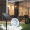 KINGCOO Bande lumineuse solaire à 150 LED - Étanche - 5 m - 8 modes - Autocollant pour l'extérieur et l'intérieur - Jardin - Noël - Mariage - Fête - Blanc