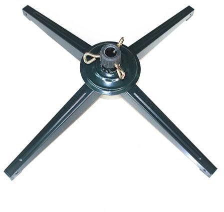 X-Institute Robuster Weihnachtsbaumständer Aus Eisen Klappbarer Metall PVC Baumsockel Urlaubs Und Heimdekoration Stützhalter Für Künstliche Bäume Großer Baumständer