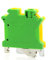 Borniers de terre USLKG6, 2 pièces, vis sur Rail DIN UK-6N, jaune et vert, connecteur de mise à la terre, 10awg, 6 mm²