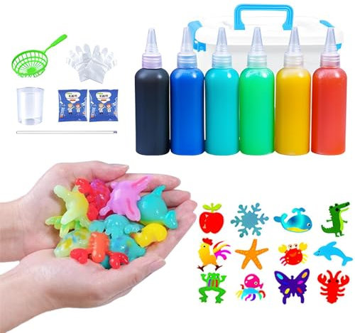 Aqua Gelz Kreativ Set | Magischer Wasserelfe Elf | Magische Wasserelfen Set | Magische Wasserelfen Spielzeug | Magisches Wasser Gel Perle Sensorisches Spielzeug
