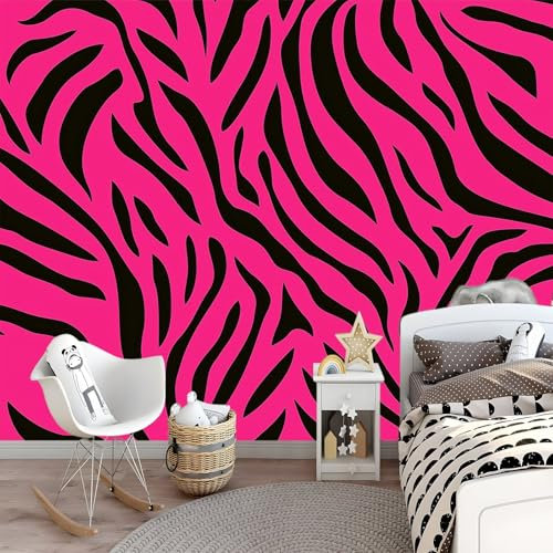 Fototapete Zebra-Muster Kinder Schlafzimmer Wandbilder Wilde Tiere Wandmalerei fototapete Zuhause Dekoration Kunst tapeten Wohnzimmer Schlafzimmer kinderzimmer- 150 x 105 cm