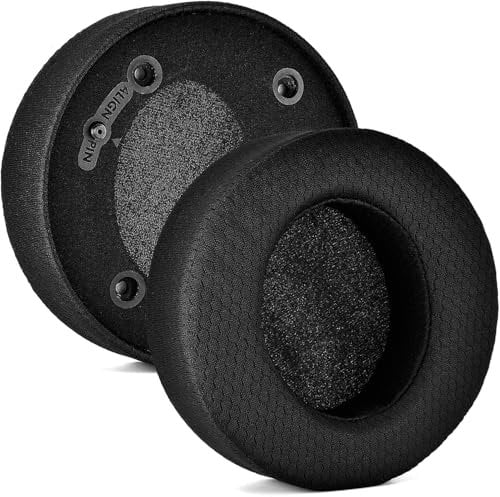 Fidelio X2 Kühlgel-Ohrpolster, Ersatz-Ohrpolster, kompatibel mit Philips Audio Fidelio X2HR, X2, X1 Kopfhörern, hochdichter Memory-Schaum, Ohrpolster, Ohrenschützer, Reparaturteile (Netzstoff)
