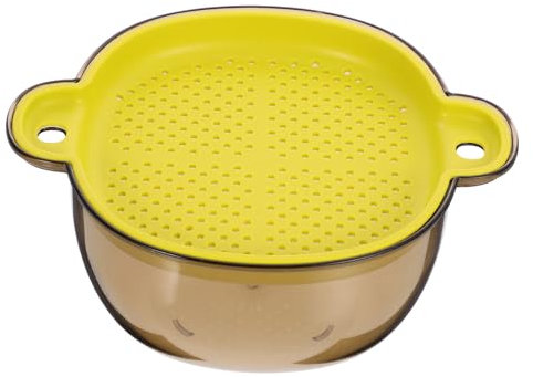 OFFSCH Lavare Le Verdure E Frutta Scolapasta Riutilizzabile in Plastica Ciotola Per Lavaggio E Conservazione Cucina Facile Da Usare E Pulire