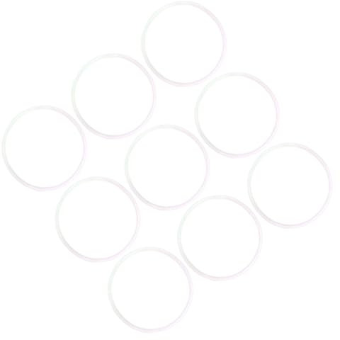 Cabilock Silicone Sealing Rings 10 Pack 2.97in Inner Diameter Leakproof for Blender Covers Juicers Oil Water Resistant