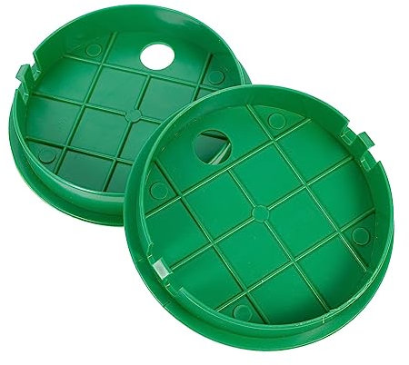 UPKOCH 2stücke Teiliges Ventilkasten Deckel Aus Robustem Grassgrün Leicht Und Langlebig Passgenau Für Unterirdische Sprinkleranlagen Im Garten Und Landwirtschaft Einfache Installation Sch