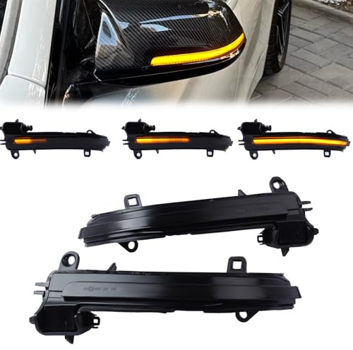 Fouedy LED-Rückspiegel-Lampe für BMW 1 2 3 4 Serie F20 F30 F31 F21 F22 F23 F32 F33 F34 X1 E84 F36 F87 M2
