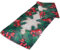 Bezaubernde Tischdecke 40x110 cm Kirschlorbeer rot grün Weihnachten Holzdiele Winter Digitaldruck (Tischläufer 40x110 cm)