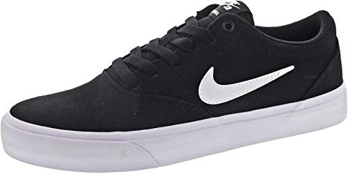 Nike Sb Charge Slr, Men's Low-Top Sneakers, Black (Schwarz/Weiß 002), 8 UK (42.5 EU)