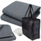 Vorzeltteppich + Heringe + Tasche - 300x400 GRAU-BLAU - Zeltteppich Zeltunterlage Outdoor Camping Vorzelt Campingteppich Vorzeltboden