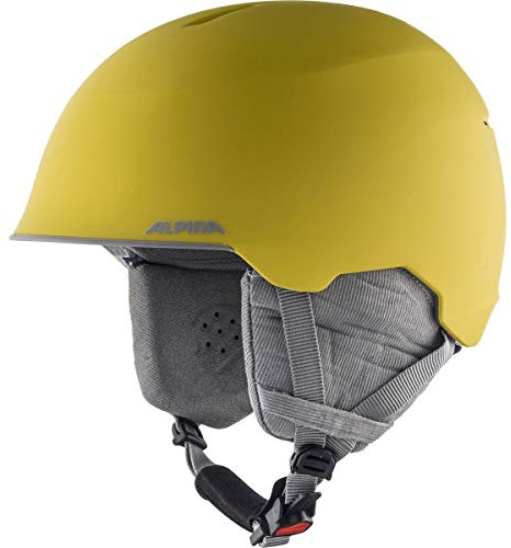 Alpina MAROI JR Kinderskihelm, Curry-Grey matt, 53-57 cm