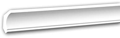 PRO[f]home® - Cornice Moulding 650157 Decorative Moulding Crown Moulding Coving Cornice Neo-Classicism Style White 2 m Profhome