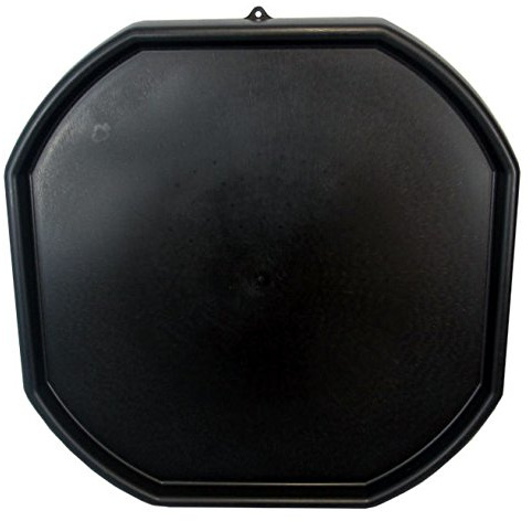 Srendi® LARGE/SMALL BLACK PLASTIC MIXING TRAY SAND WATER PLAY_BUILDER EQUIMENT (Large)