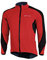 NUCKILY Herren Radsport Jacken Langarm Radsportanzüge Radtrikot Radfahren Kleidung Langärmeliges Fahrradtrikot mit Thermofleecefutterfür Herbst/Winter Mit 3 Taschen (XXL, Red)