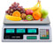 88LB 40KG Deli Electronic Commercial Price Computing Scale w/LCD Display, Stainless Steel Platform & Charging Cable for Store, Kitchen, Restaurant Market, Farmer, Food, Meat, Fruit(Silver & White)