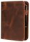 The Antiq A5 Leder-Tagebuchhülle, nachfüllbar, 15,2 x 22,9 cm, mit Tasche, Kartenfächern, Stifthalter für Männer und Frauen, handgefertigtes A5-Leder-Notizbuchhülle für Reisende und Schriftsteller