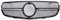 Car Front Kühlergrille Kompatibel für Mercedes GLC Klasse X253 C253 W253 Kühlergrill Front Bumper Radiator Grilles Center Nierengitter Stoßstange, Auto Zubehör