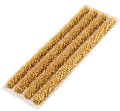 F Fityle 1:72 1:87 Miniatur-Weizenfeldmodell Künstlicher Mini-Rasen Statische Landschaft Landschaftszubehör - EIN