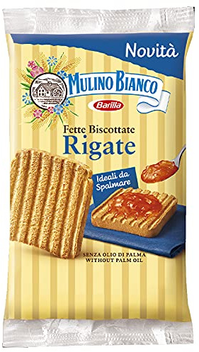 FETTE BISCOTTATE MULINO BIANCO RIGATE 100 CF DA 2 CLASSICHE HOTEL BIFETTE