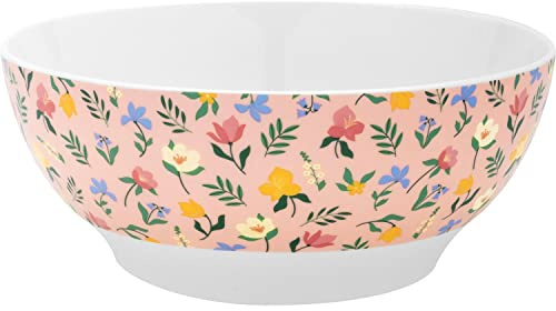 GRUSS & CO Schale Motiv Garten | Porzellan | 60 cl | Geschenk, Frühstücksschale | 47610