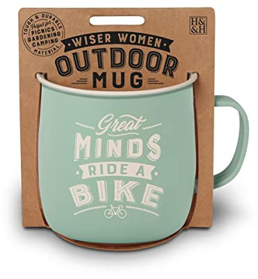 History & Heraldry Personalised Outdoor Mug (Cycling)