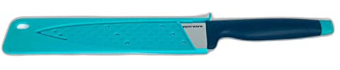 Tupperware Kochmesser A-Serie Messer türkis Länge 34,0 cm