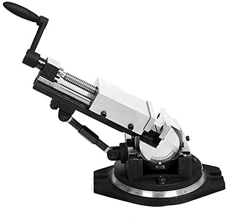 110 mm 3 Achsen Maschinenschraubstock 360°/90°/45°
