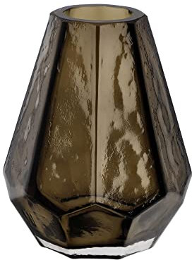 Glasvase Golden Smoke grau 12 cm