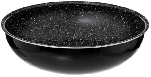 5 five simply smart Wok aluminium pressé 28 cm Amovible