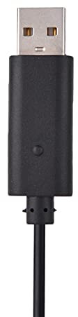 Chargeur USB Câble de USB pour 360 Cuivre Pur pour pour Manette sans Fil 360 Chargeur USB Câble de Rapide Cordon (Blanc) (Noir)