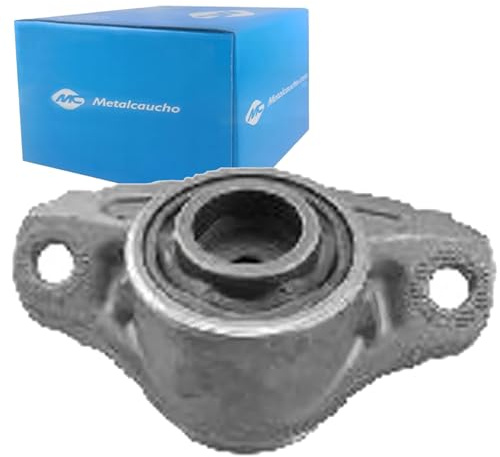 Metalcaucho 74633 Coupelle d'amortisseur Essieu arrière gauche Essieu arrière droit Compatible avec VW Golf 7 3/5 portes 5G1, BQ1, BE1, BE2 Tiguan II AD1, AX1, AUDI A3 Sportback 8VA, 8VF, SKODA, SEAT