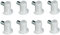 cyclingcolors 8x Bodenträger 5mm stahl + kunststoff möbel Regal schrank Halter Fachbodenträger Bretthalter Regalbretthalter Regalbodenträger