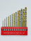 hep® 13pc Titanium Coated Hss Drill Bit High Speed Twist Steel drill Bit 1/4 Hex With Holder For wood, metal, aluminium