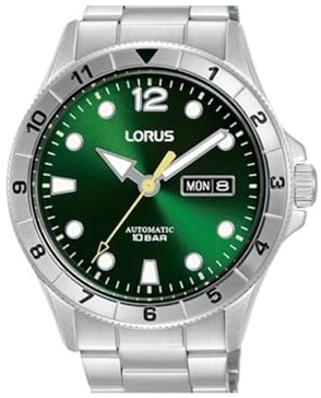 Lorus Automatikuhr, Grün und Gelb, RL463BX9
